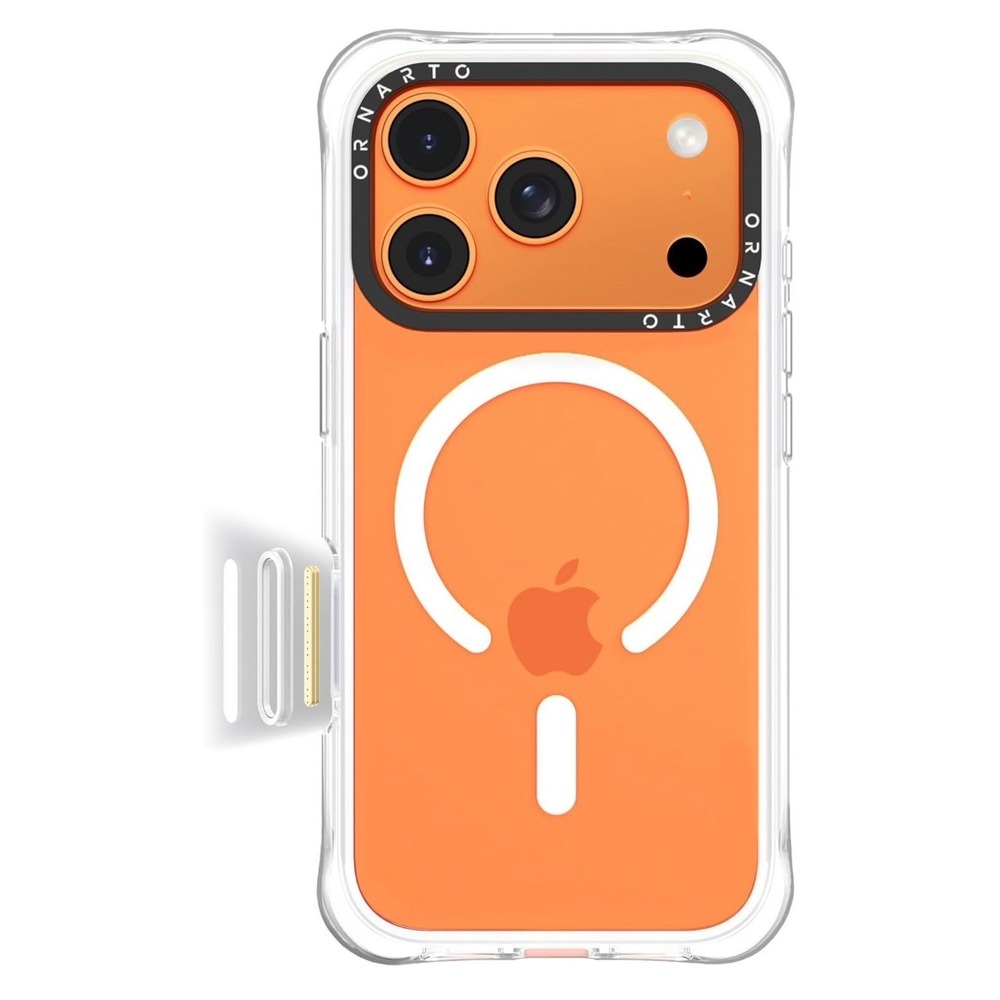 ORNARTO Air Case for iPhone 17 Pro Clear‎ MagSafe Military Grade Drop Protection